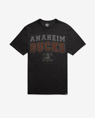 ANAHEIM DUCKS STADIUM WAVE '47 SCRUM TEE JET BLACK