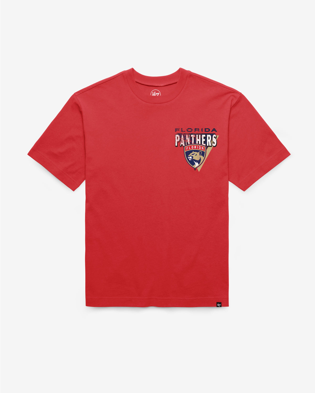 FLORIDA PANTHERS UNDER BAR '47 FOUNDATION TEE RED
