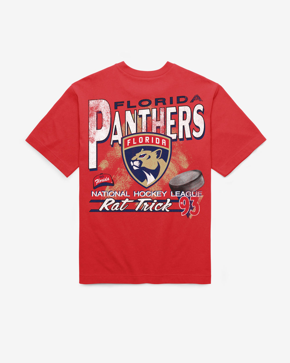 FLORIDA PANTHERS UNDER BAR '47 FOUNDATION TEE RED