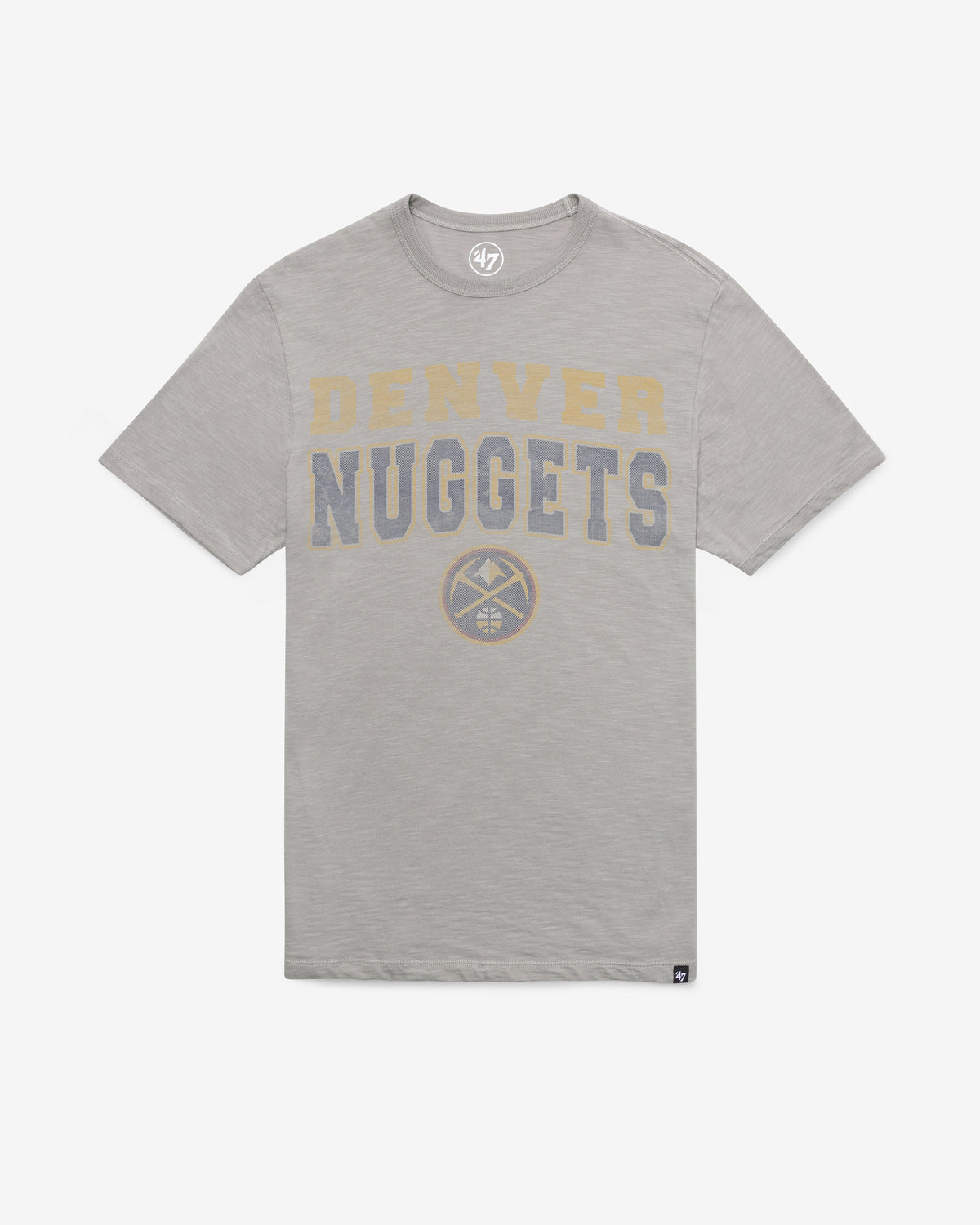 DENVER NUGGETS STADIUM WAVE '47 SCRUM TEE WOLF GREY