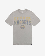 DENVER NUGGETS STADIUM WAVE '47 SCRUM TEE WOLF GREY