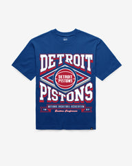 DETROIT PISTONS HEATER '47 FOUNDATION TEE ROYAL