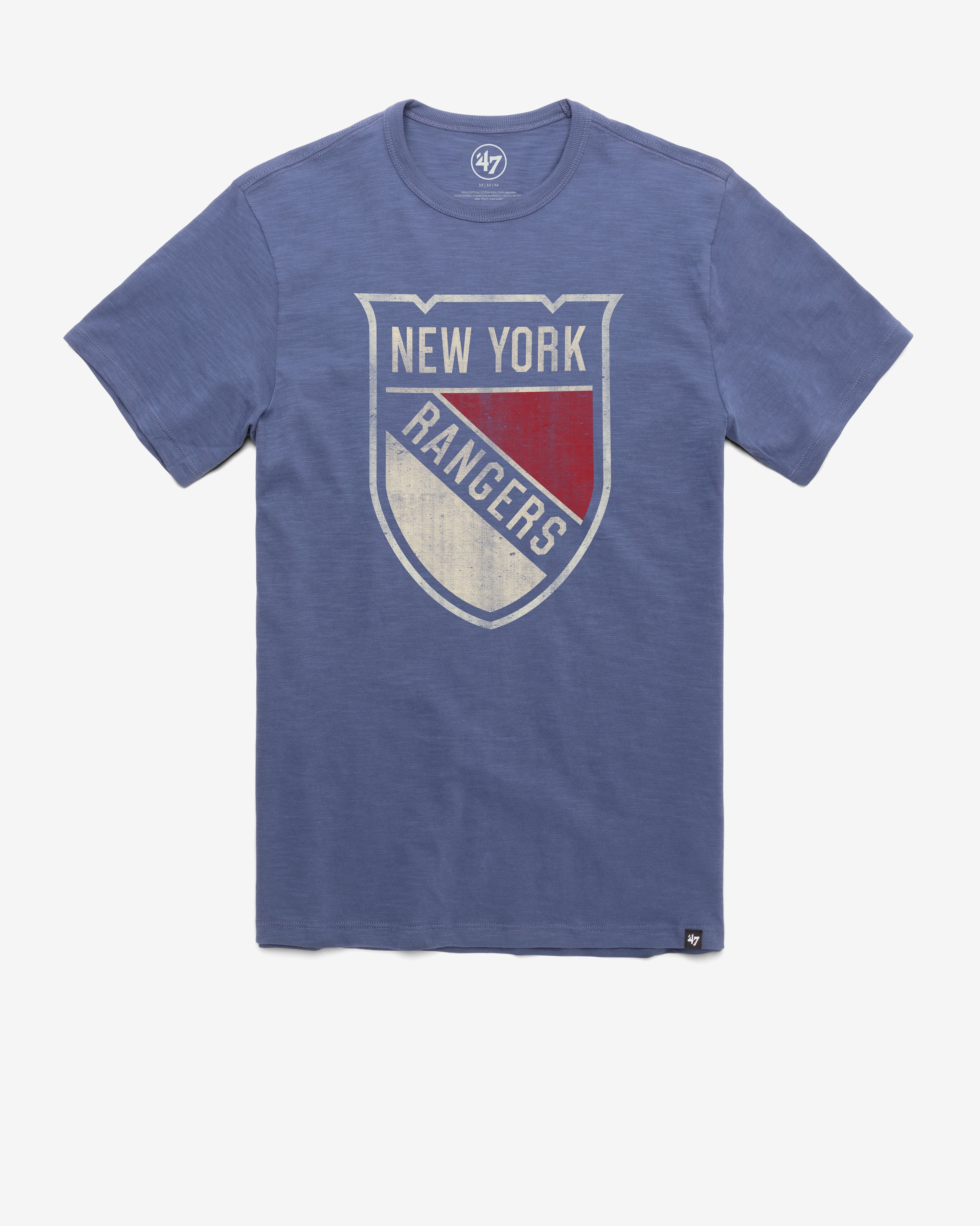 NEW YORK RANGERS WINTER CLASSIC GRIT '47 SCRUM TEEE BLEACHER BLUE
