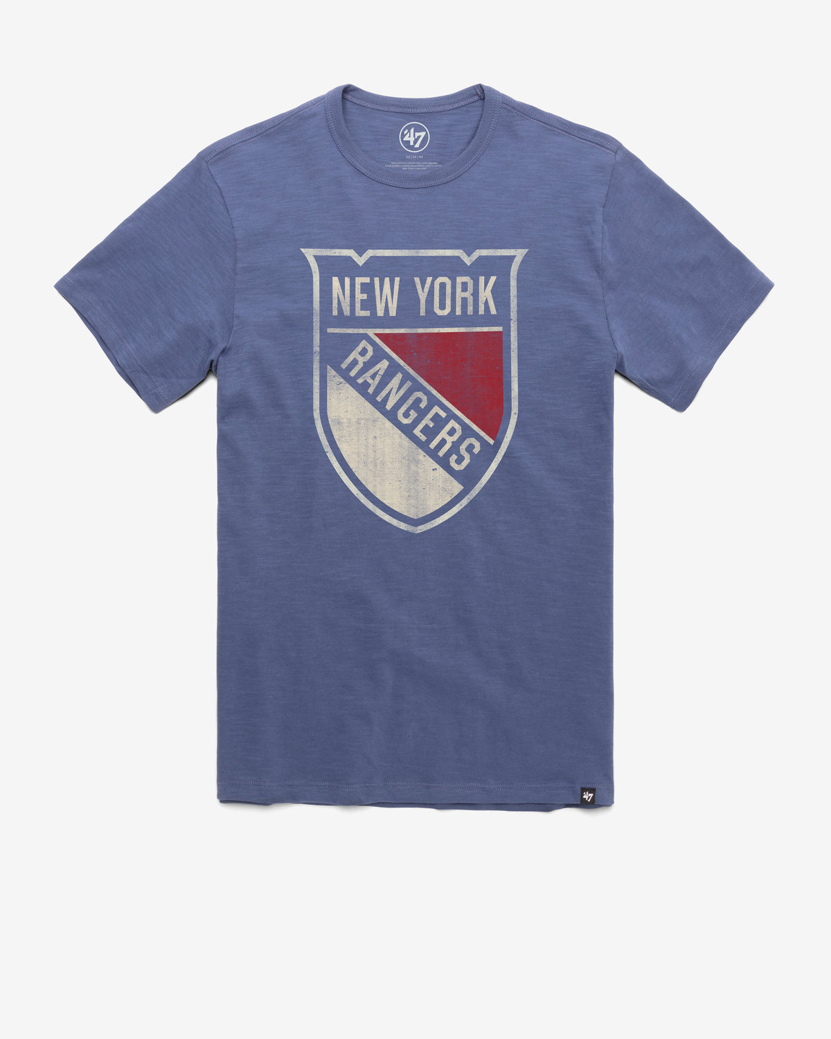NEW YORK RANGERS WINTER CLASSIC GRIT '47 SCRUM TEEE BLEACHER BLUE