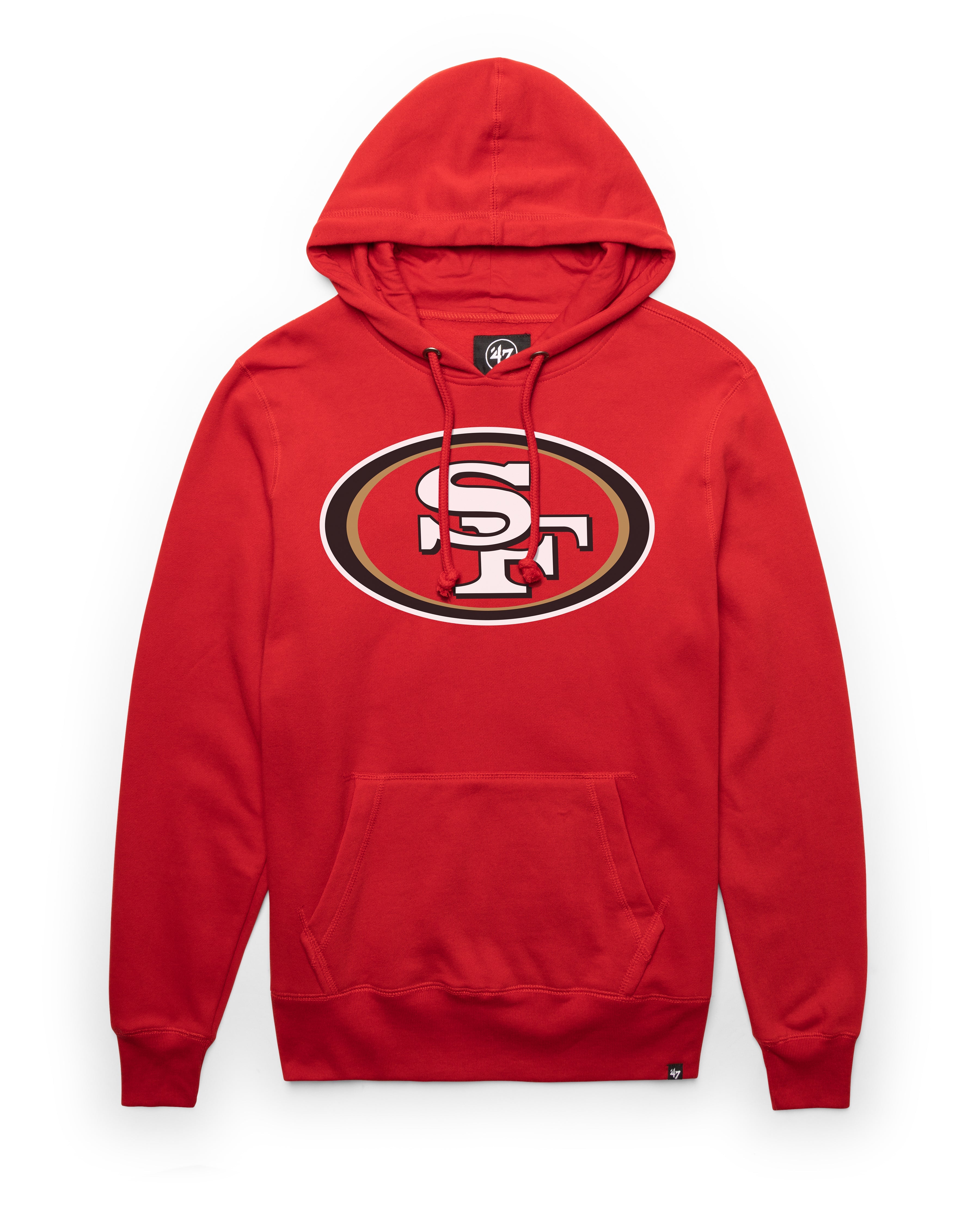 SAN FRANCISCO 49ERS IMPRINT '47 HEADLINE HOOD RED