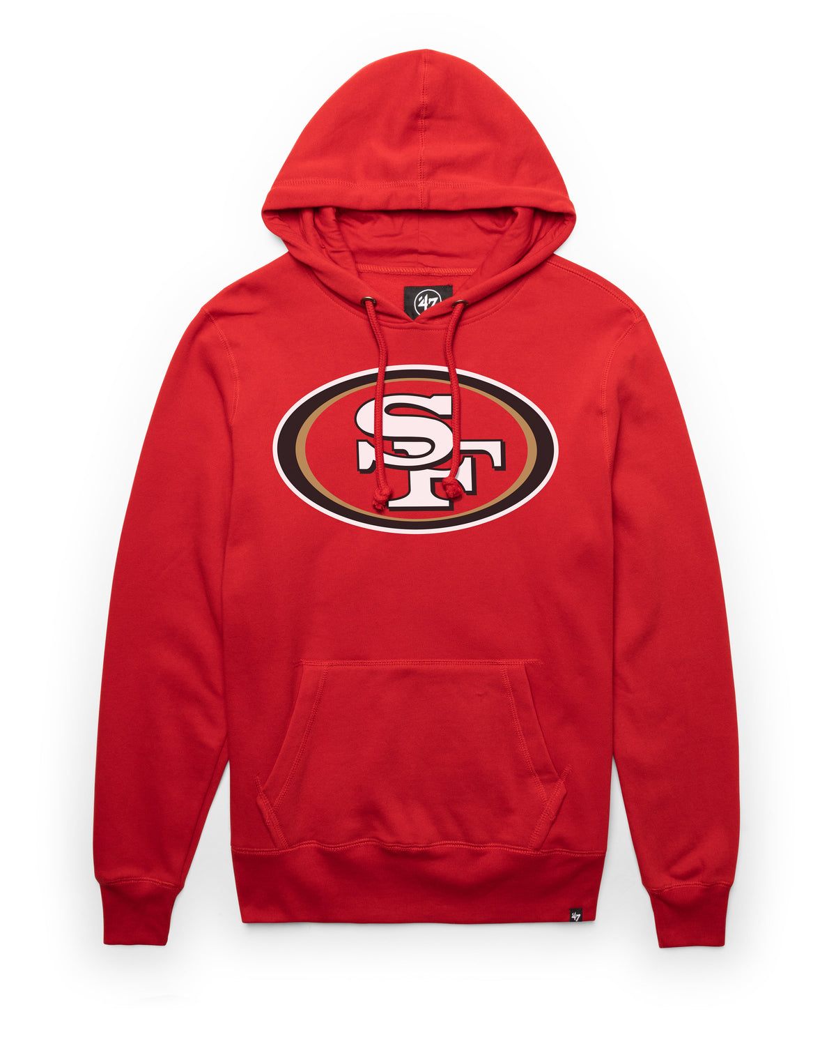 SAN FRANCISCO 49ERS IMPRINT '47 HEADLINE HOOD RED