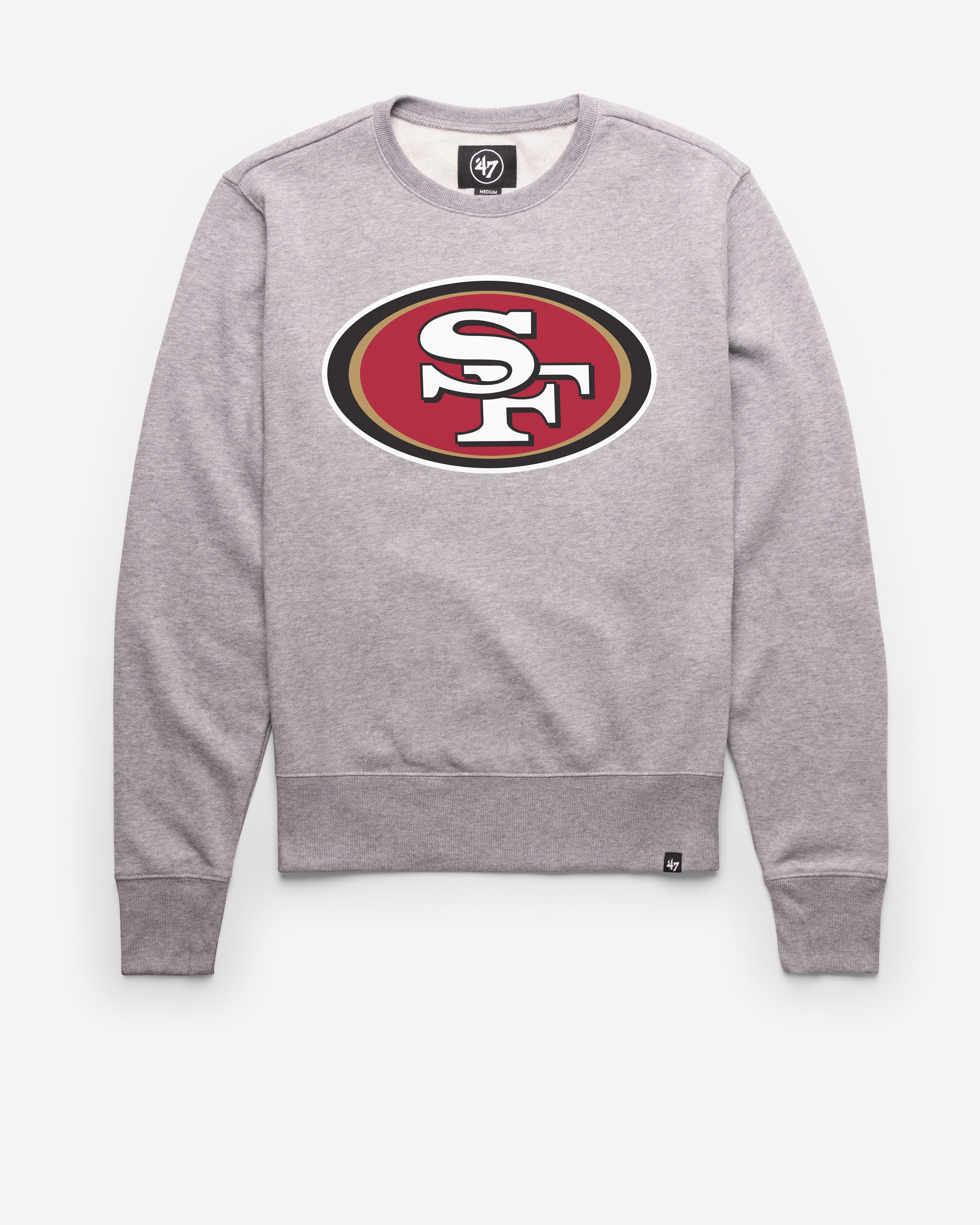 SAN FRANCISCO 49ERS IMPRINT '47 HEADLINE CREW SLATE GREY