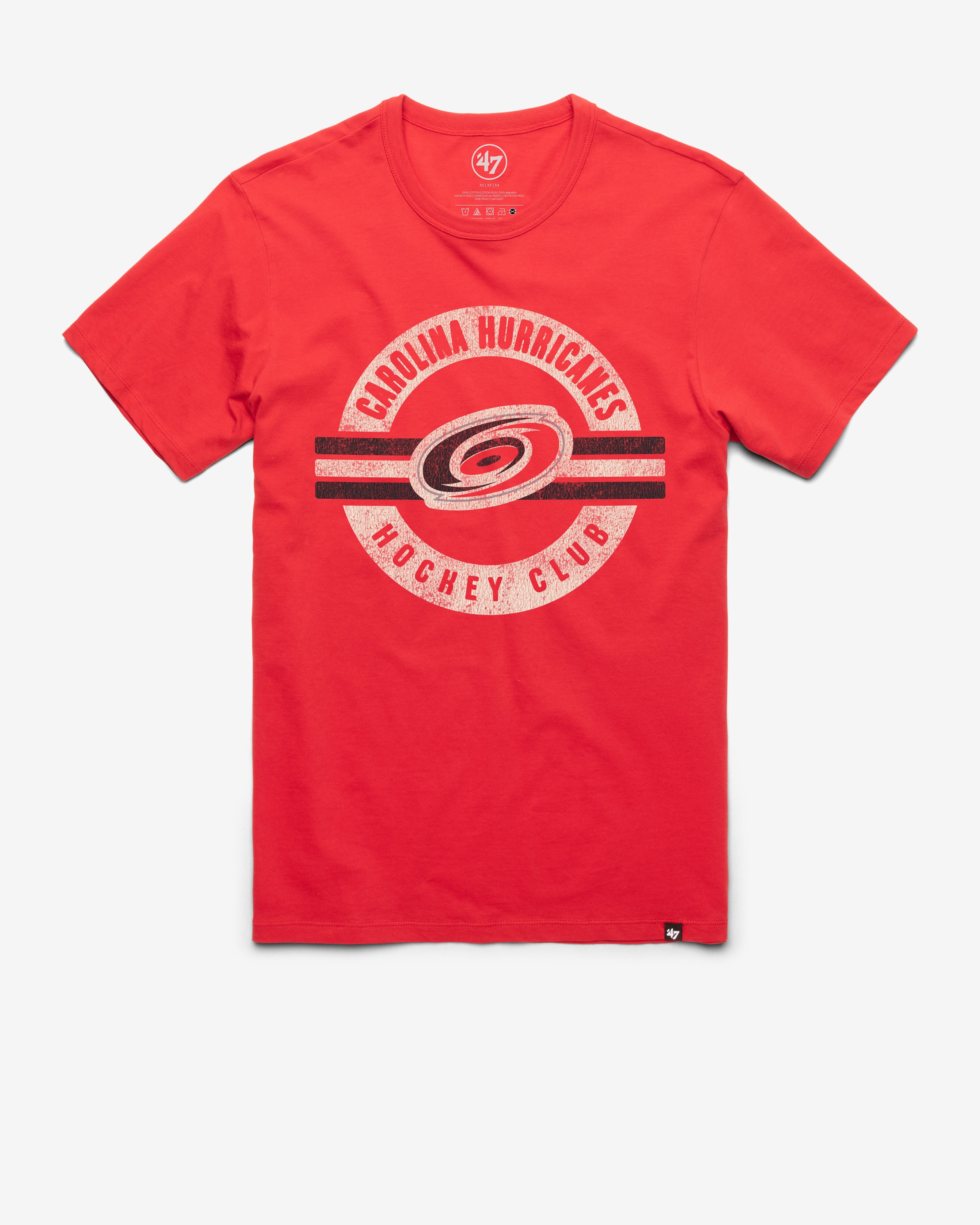 CAROLINA HURRICANES SURROUND '47 FRANKLIN TEE RACER RED