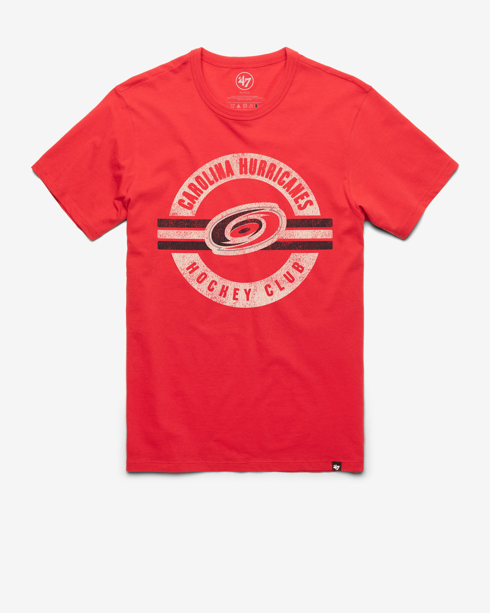 CAROLINA HURRICANES SURROUND '47 FRANKLIN TEE RACER RED