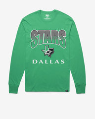 DALLAS STARS SWEEP DOWN '47 FRANKLIN LONG SLEEVE TEE ORCHARD GREEN