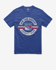 NEW YORK RANGERS SURROUND '47 FRANKLIN TEE JETTY BLUE