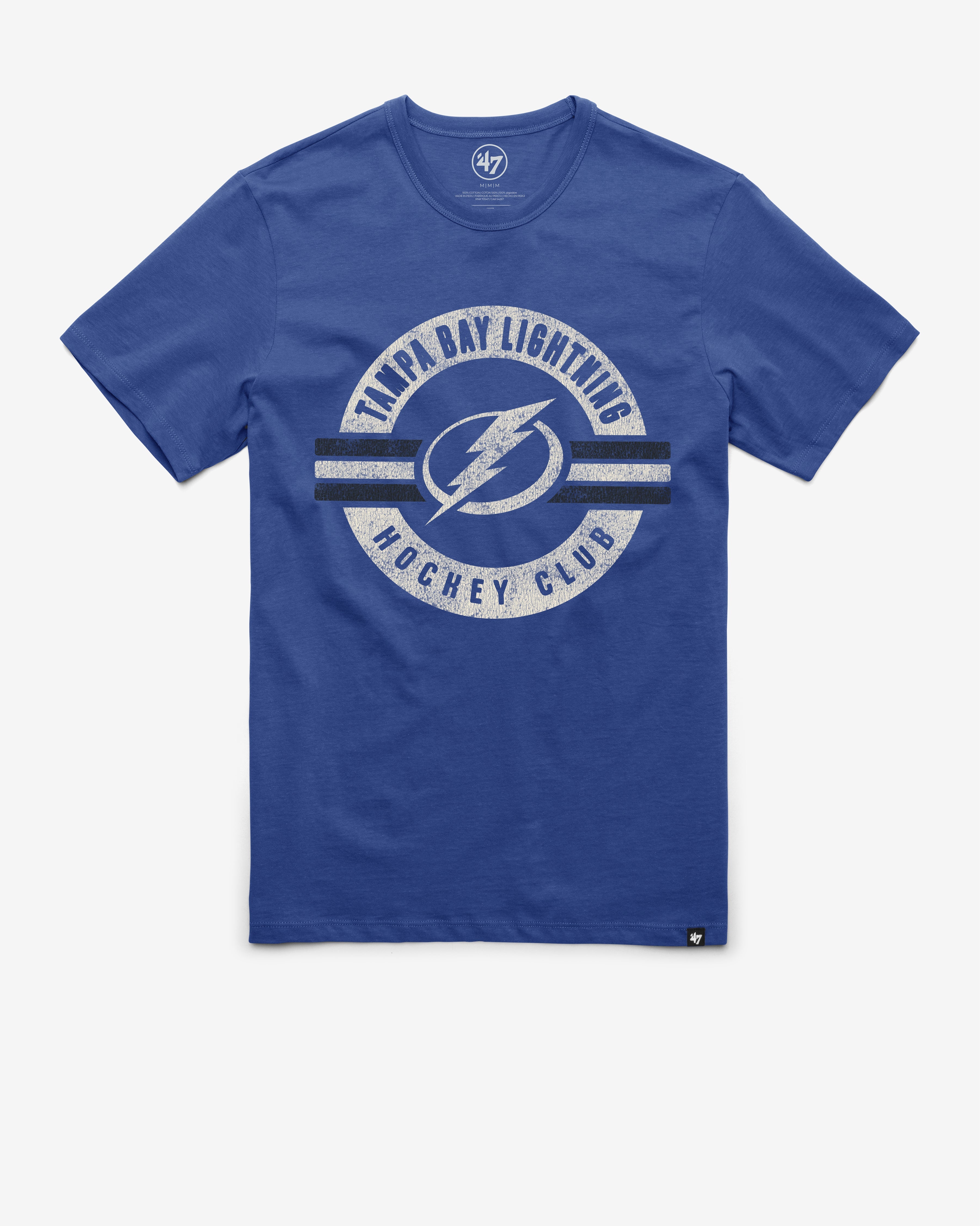 TAMPA BAY LIGHTNING SURROUND '47 FRANKLIN TEE JETTY BLUE