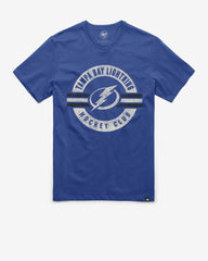 TAMPA BAY LIGHTNING SURROUND '47 FRANKLIN TEE JETTY BLUE