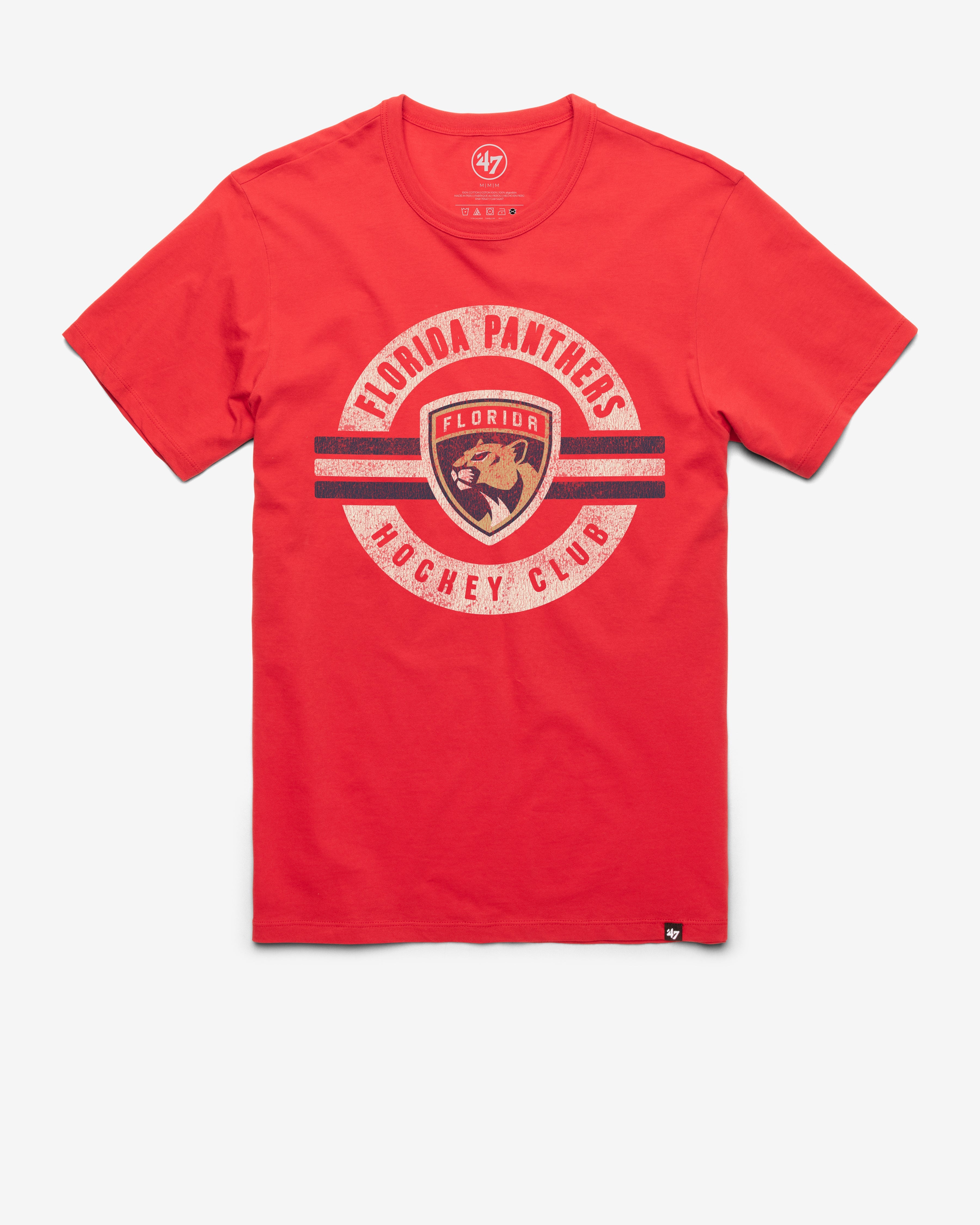 FLORIDA PANTHERS SURROUND '47 FRANKLIN TEE RACER RED