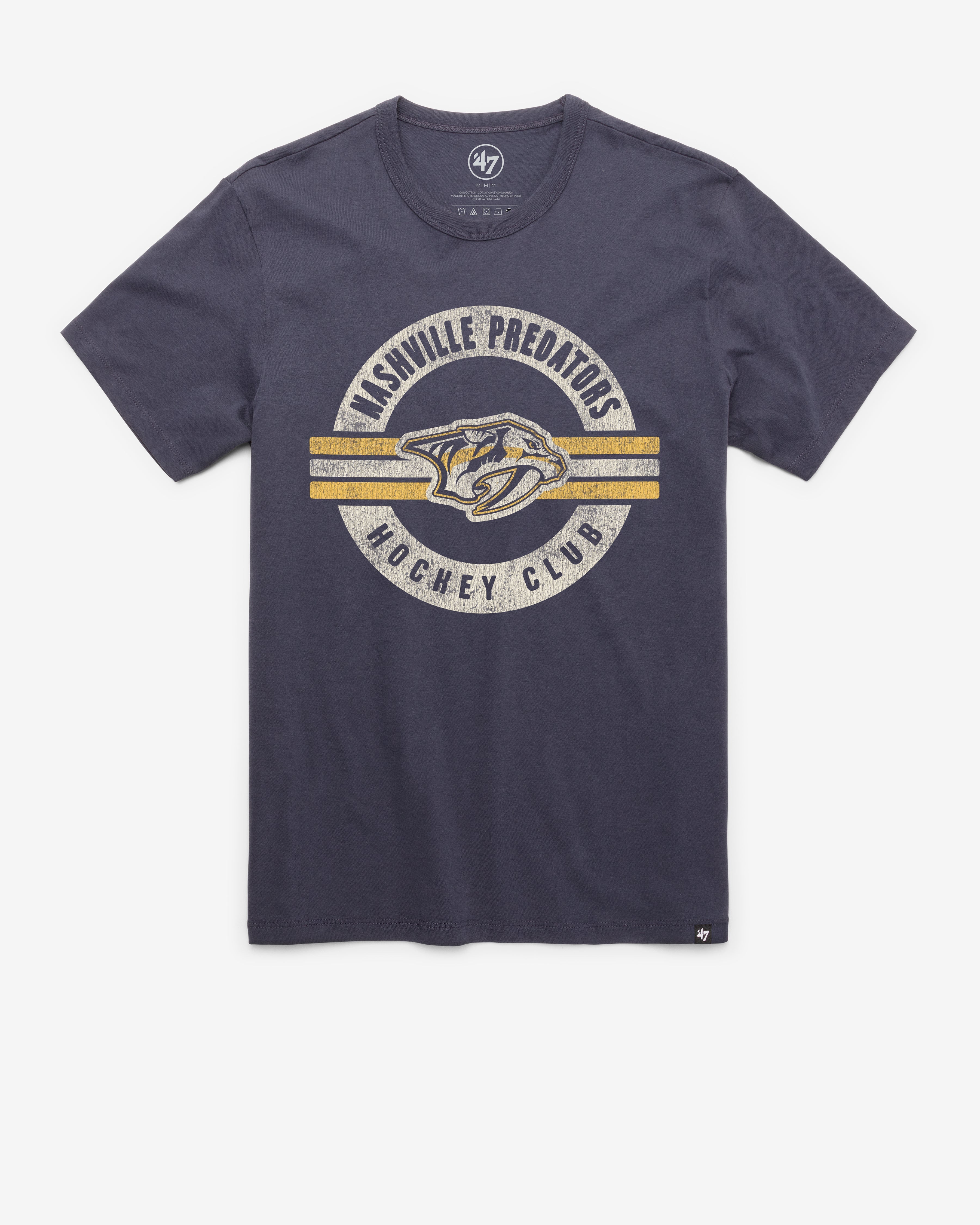 NASHVILLE PREDATORS SURROUND '47 FRANKLIN TEE ATLAS BLUE