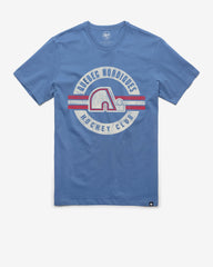 QUEBEC NORDIQUES VINTAGE SURROUND '47 FRANKLIN TEE CADET BLUE