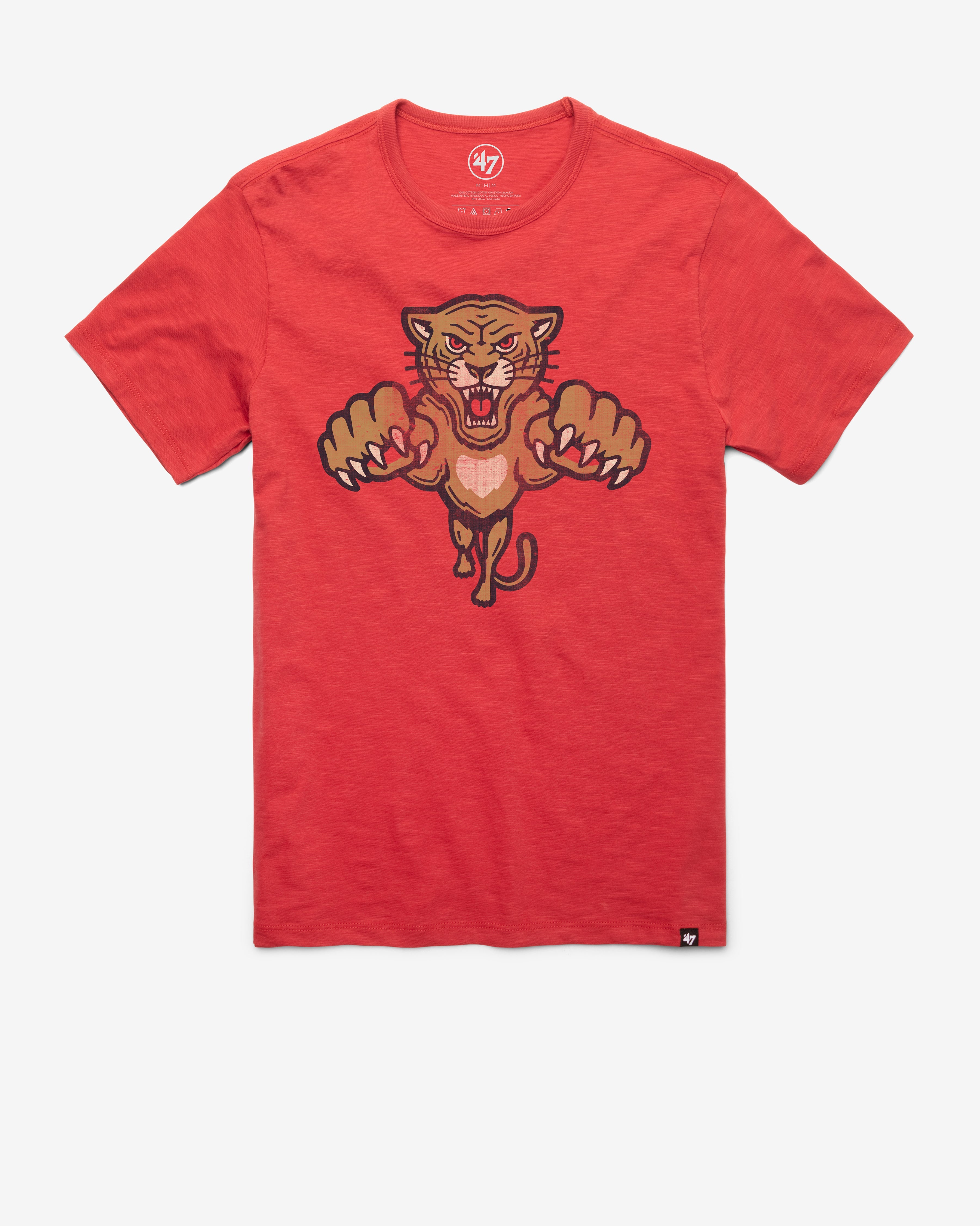 FLORIDA PANTHERS WINTER CLASSIC GRIT '47 SCRUM TEE RESCUE RED