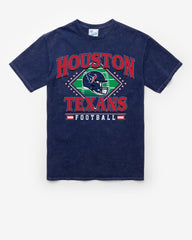 HOUSTON TEXANS FIELD PASS VINTAGE '47 TUBULAR TEE DT NAVY