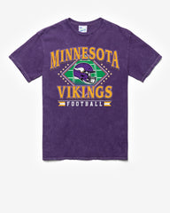 MINNESOTA VIKINGS FIELD PASS VINTAGE '47 TUBULAR TEE DT PURPLE
