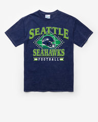 SEATTLE SEAHAWKS FIELD PASS VINTAGE '47 TUBULAR TEE DT NAVY