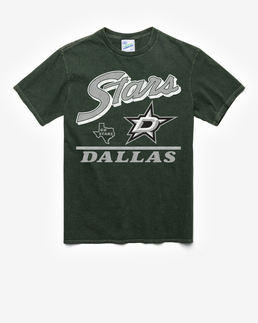 DALLAS STARS FLY BY VINTAGE '47 TUBULAR TEE DT FOREST