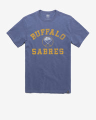 BUFFALO SABRES ODESSA '47 SCRUM TEE BLEACHER BLUE