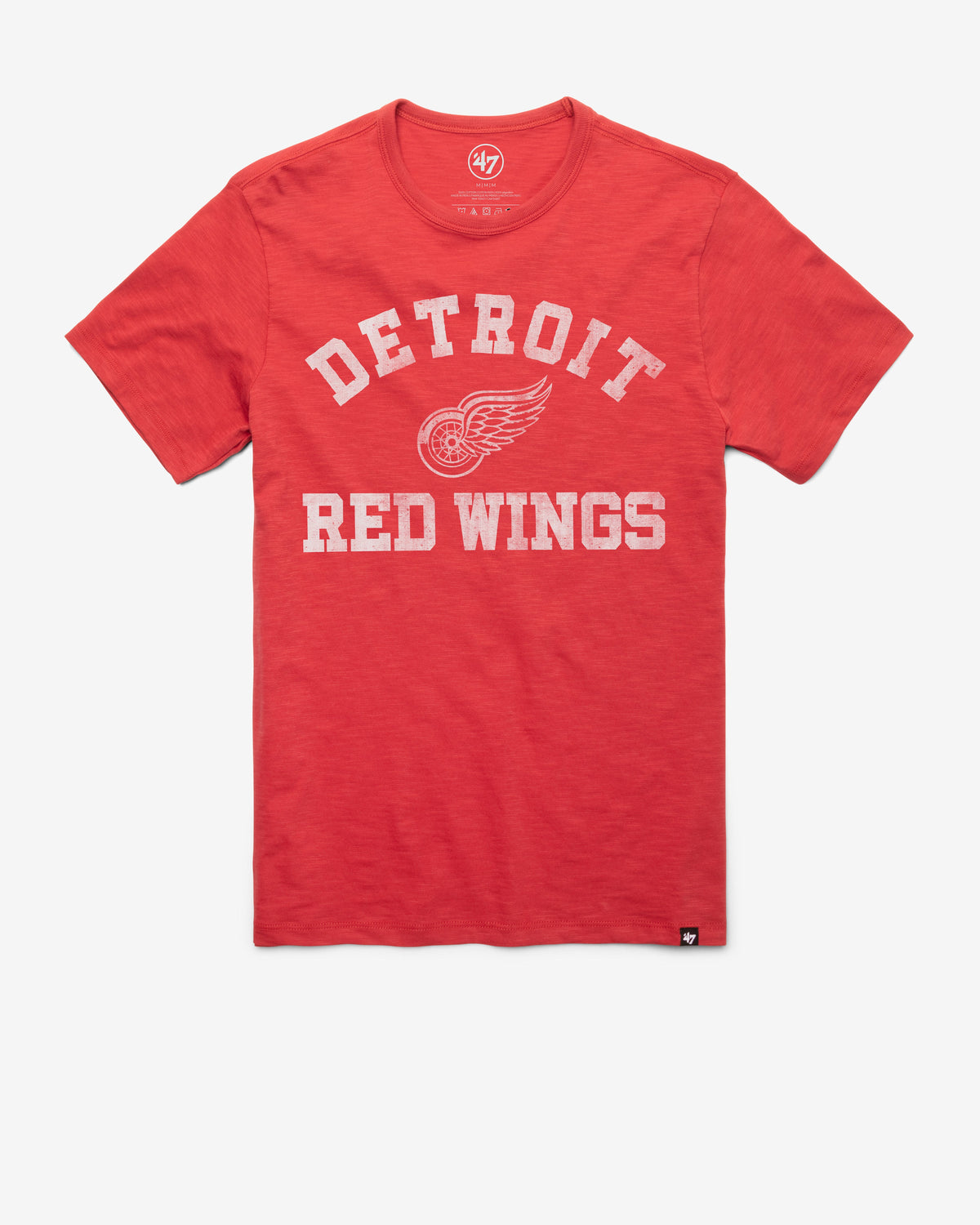 DETROIT RED WINGS ODESSA '47 SCRUM TEE RESCUE RED
