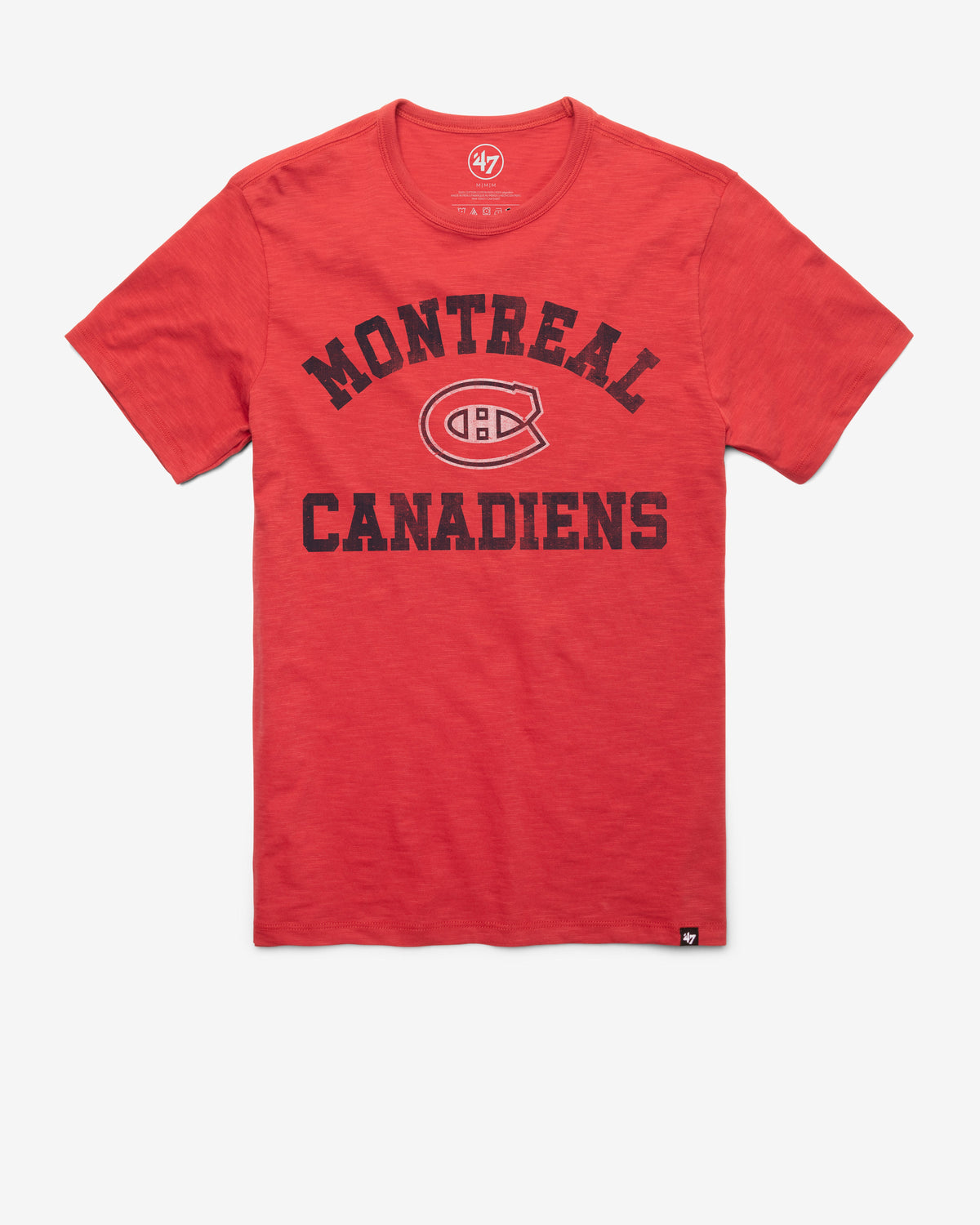 MONTREAL CANADIENS ODESSA '47 SCRUM TEE RESCUE RED