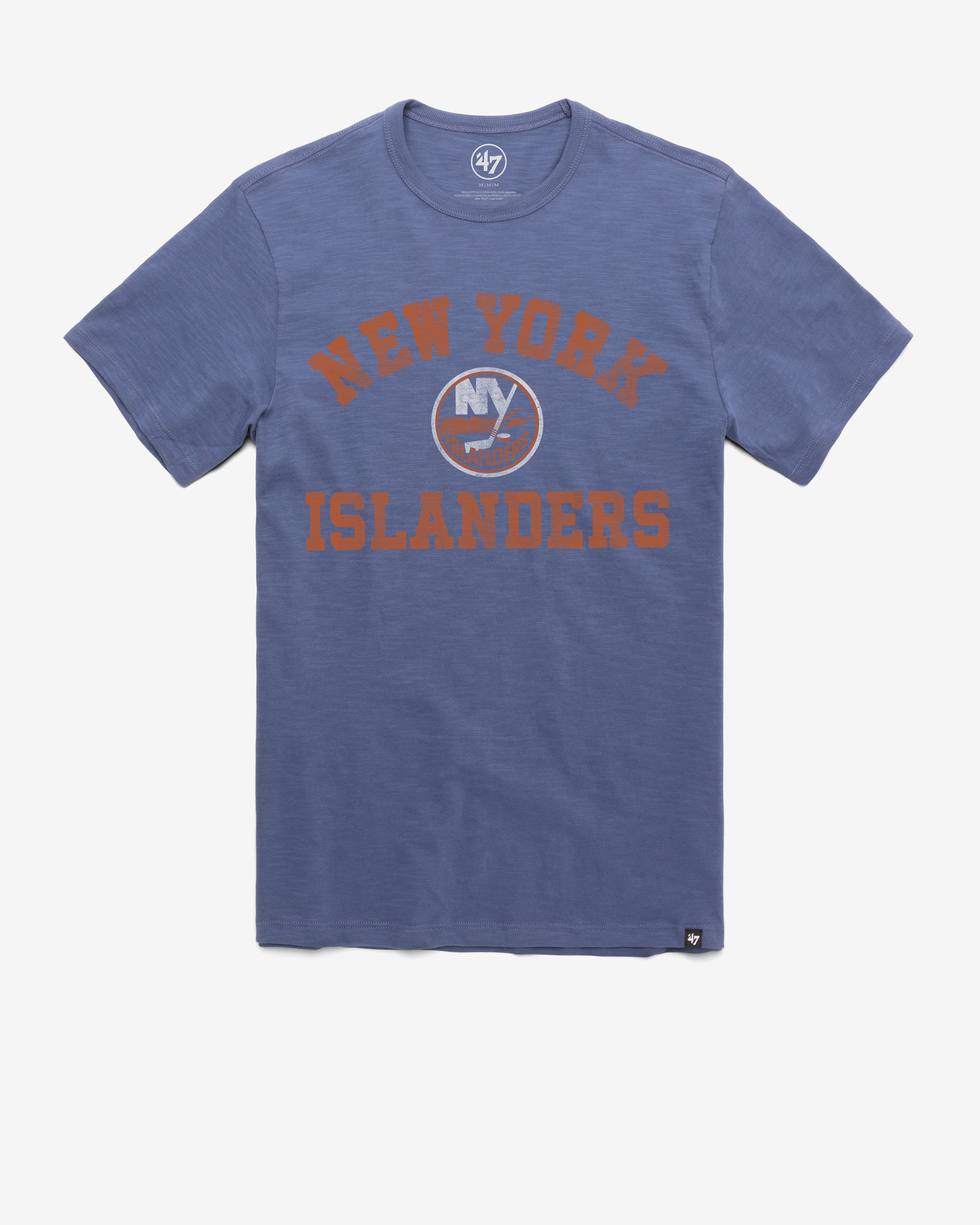NEW YORK ISLANDERS ODESSA '47 SCRUM TEE BLEACHER BLUE