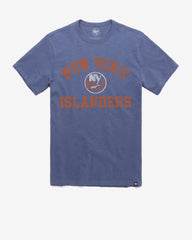 NEW YORK ISLANDERS ODESSA '47 SCRUM TEE BLEACHER BLUE