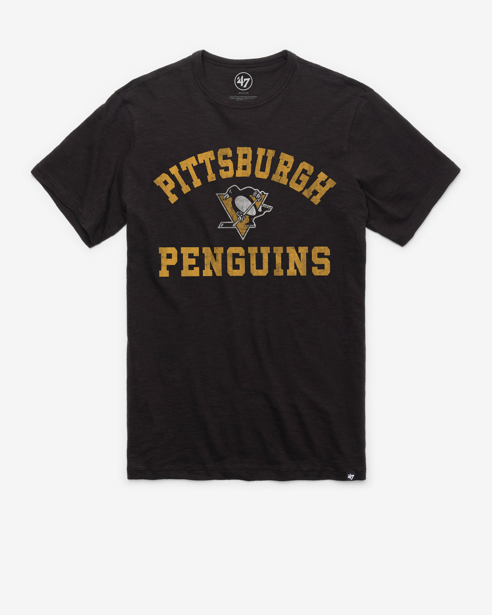 PITTSBURGH PENGUINS ODESSA '47 SCRUM TEE JET BLACK