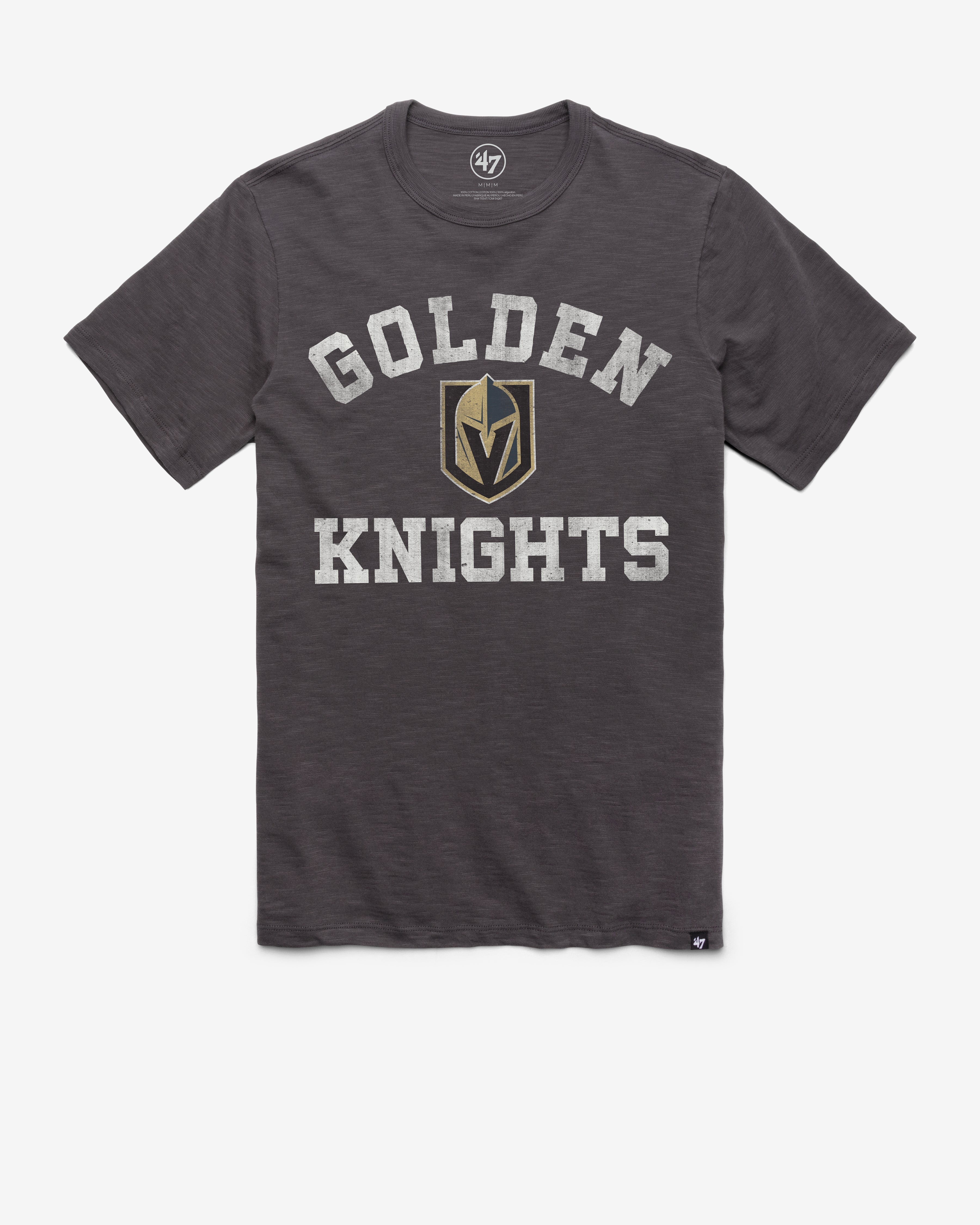 VEGAS GOLDEN KNIGHTS ODESSA '47 SCRUM TEE CHARCOAL