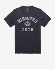 WINNIPEG JETS ODESSA '47 SCRUM TEE FALL NAVY