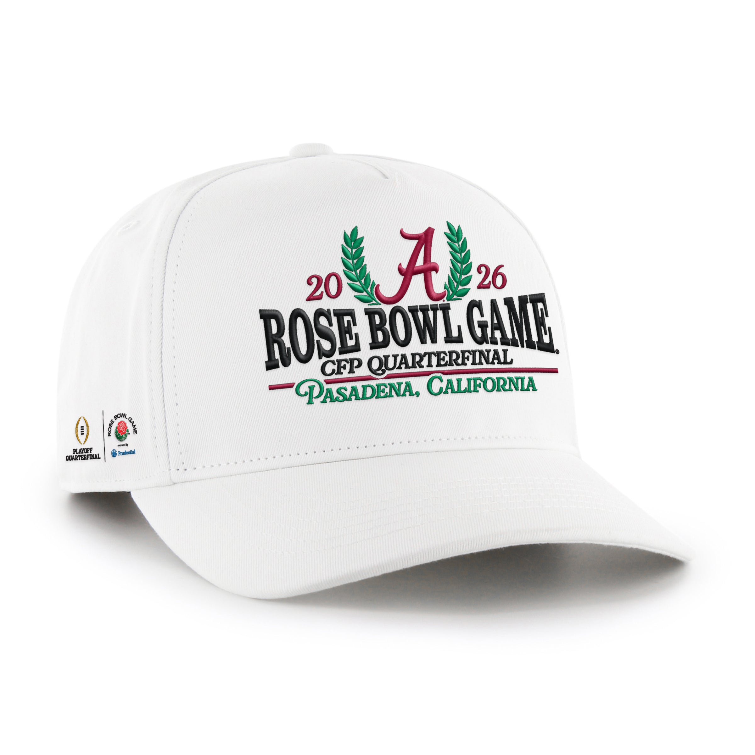 ALABAMA CRIMSON TIDE ROSE BOWL '47 HITCH WHITE