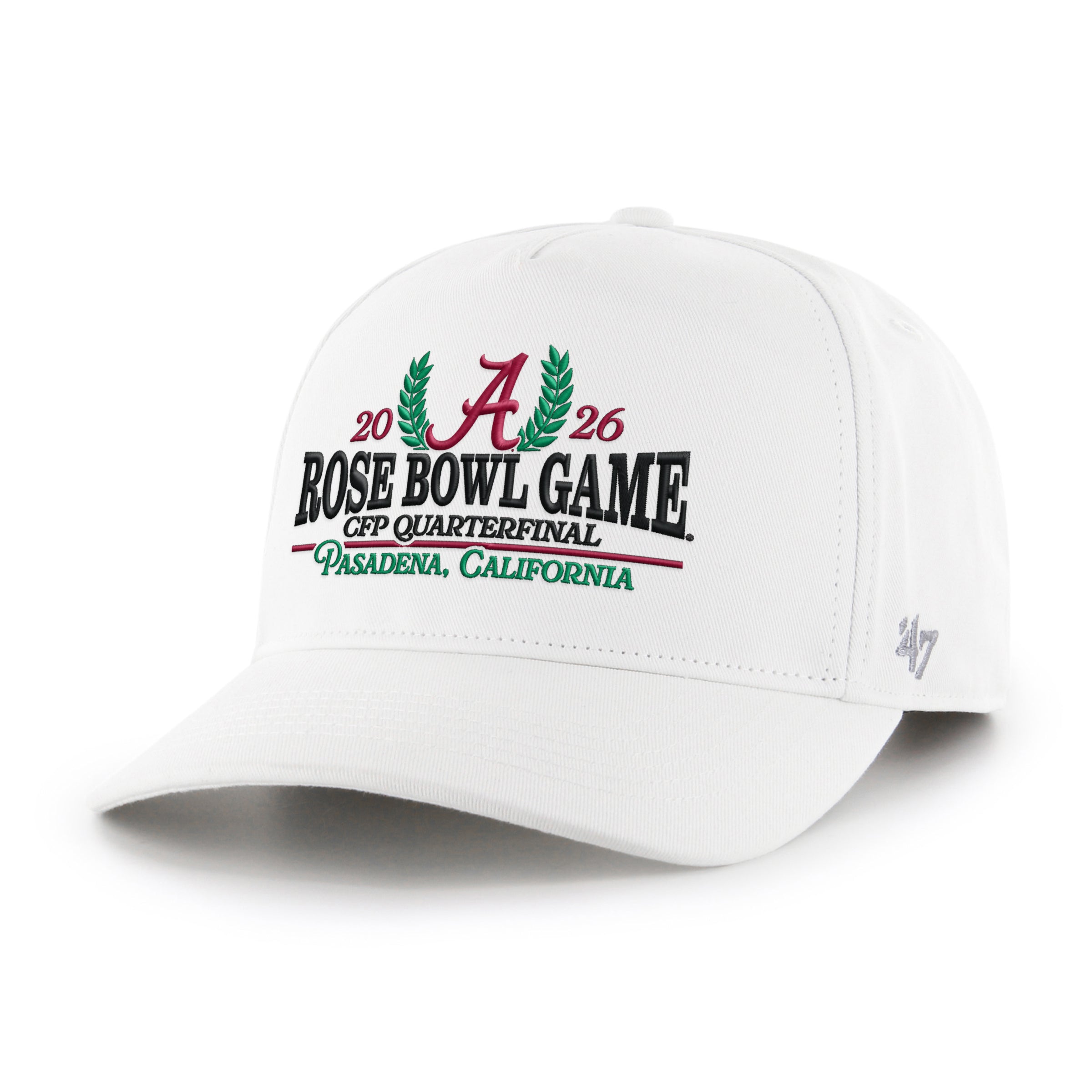 ALABAMA CRIMSON TIDE ROSE BOWL '47 HITCH WHITE