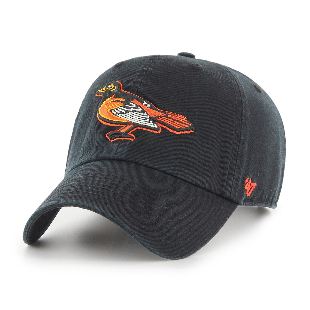 BALTIMORE ORIOLES COOPERSTOWN '47 CLEAN UP Black